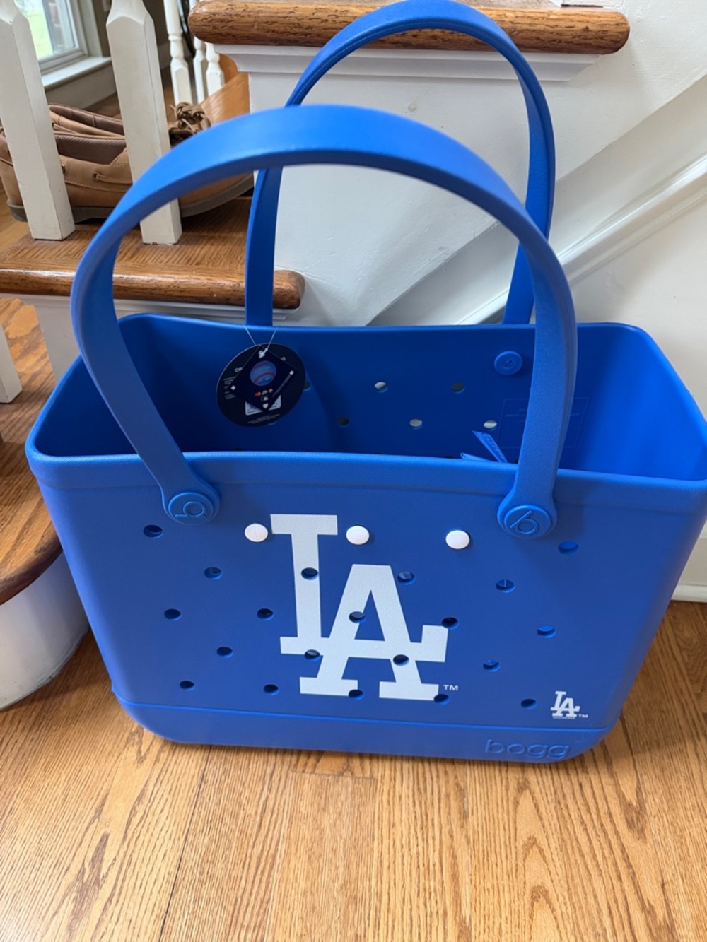 NWT Los Angeles Dodgers Blue Bogg Bag Tote - Picture 4 of 6
